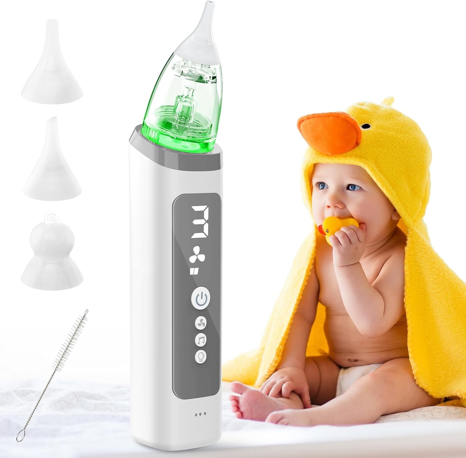 JCK Mano Electric Nasal Aspirator for Kids - 3 suction levels