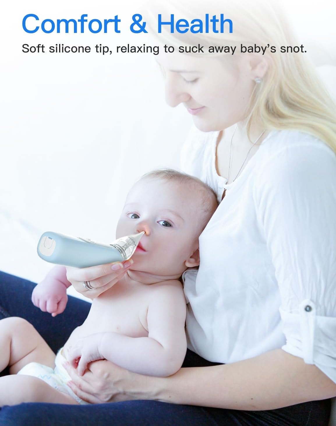 JCK BOS Electric Baby Nasal Aspirator and Nose Sucker 